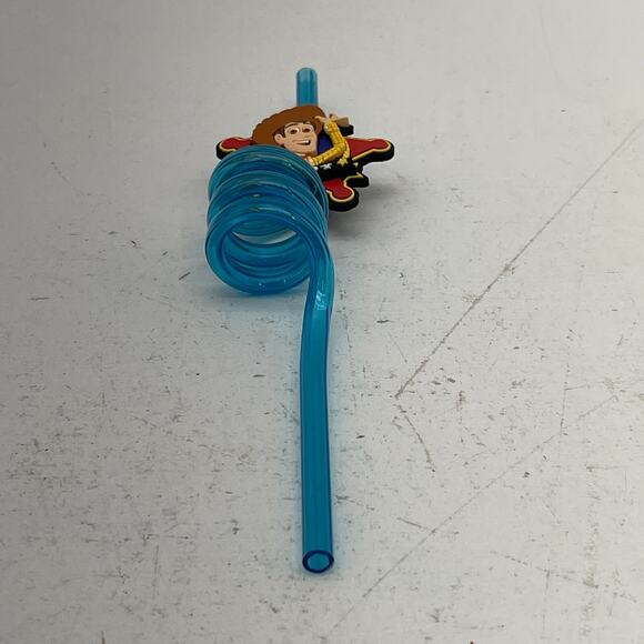 Lot Of 5 Original Disney Toy Story Buzz Woody Sweet Tarts Tube, Fun Straw, Badge - Picture 10 of 16